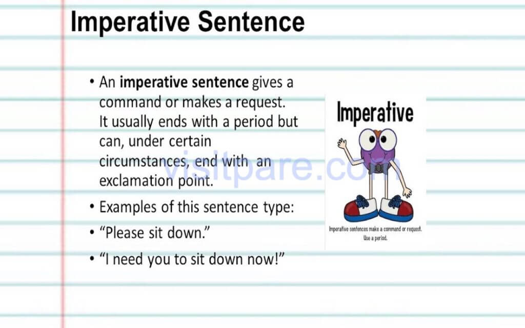 Cara Membuat Kalimat Perintah dalam Bahasa Inggris