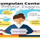 Kumpulan Contoh dalam Bahasa Inggris