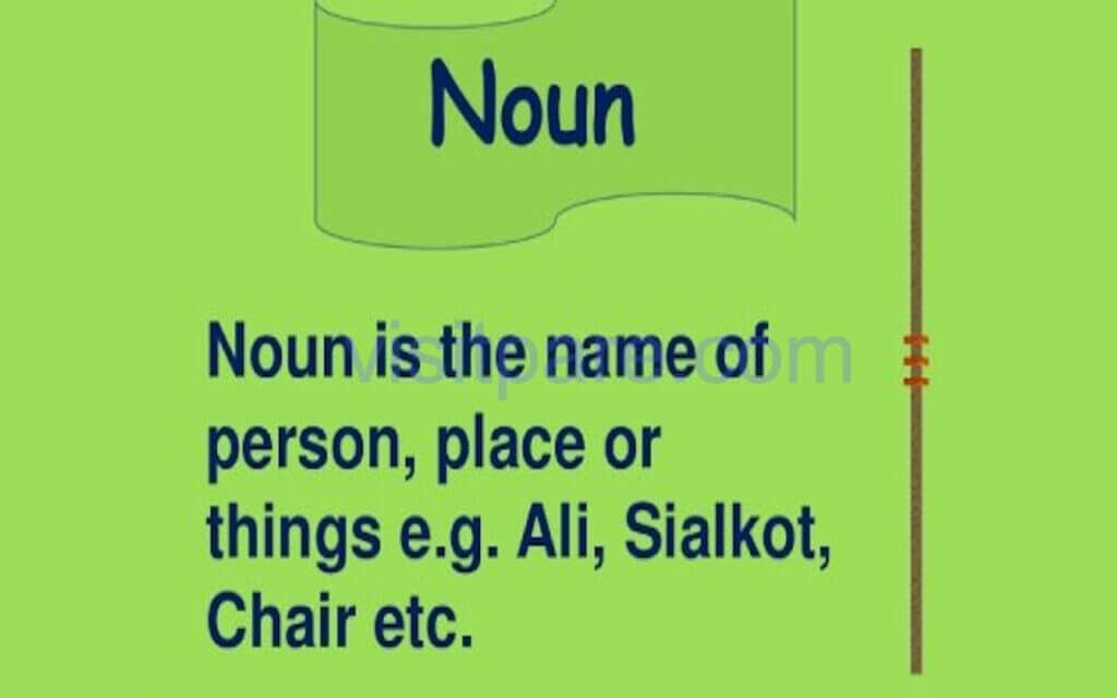 Pengertian Noun dalam Bahasa Inggris