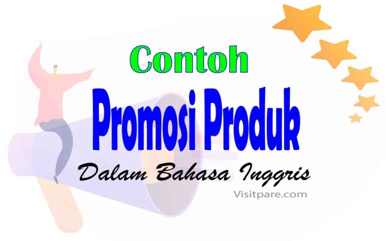 Contoh Promosi Produk dalam Bahasa Inggris