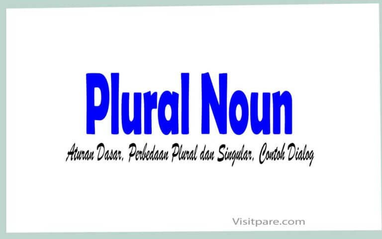 Plural Noun Aturan Dasar, Perbedaan Plural dan Singular, Contoh Dialog
