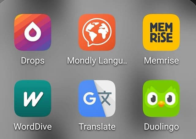 Aplikasi untuk Belajar Bahasa