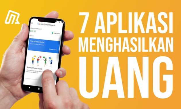 Aplikasi yg Menghasilkan Uang