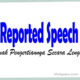 Pengertian Reported Speech