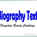 Pengertian Biography Text dalam Bahasa Inggris