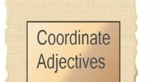 Coordinate Adjectives