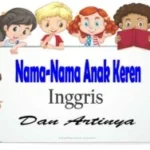 Nama-Nama Keren Inggris Beserta dengan Artinya