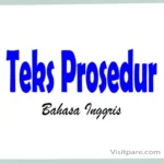 Teks Prosedur dalam Bahasa Inggris