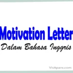 Motivation Letter dalam Bahasa Inggris