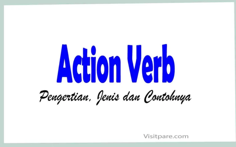Pengertian Action Verb
