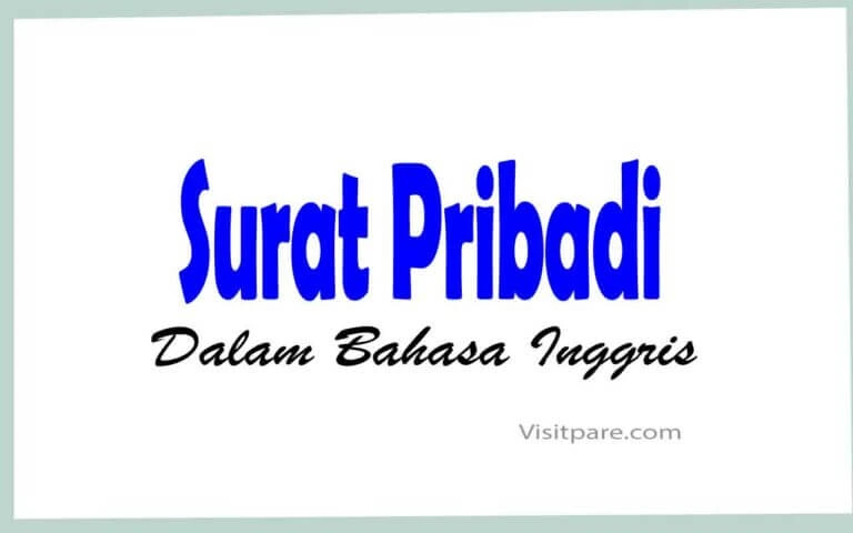 Contoh Surat Pribadi Bahasa Inggris untuk Teman, Guru dan Orang Tua