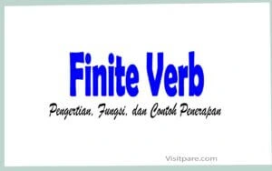 Pengertian Finite Verb