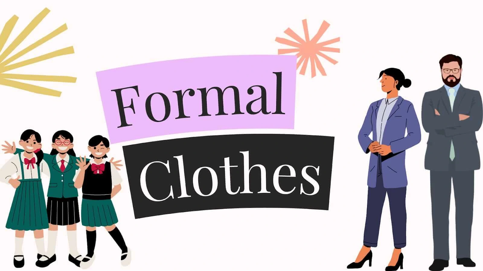 Macam-Macam Item Clothes Formal dalam Bahasa Inggris