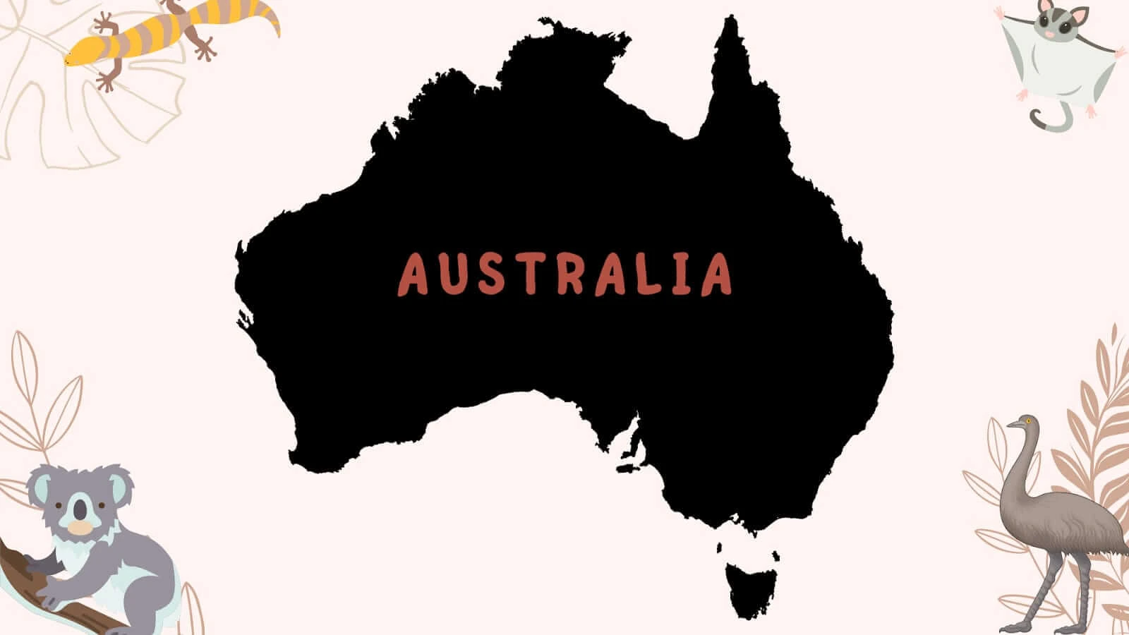 Nama-Nama Negara di Benua Australia, Si Negeri Kanguru