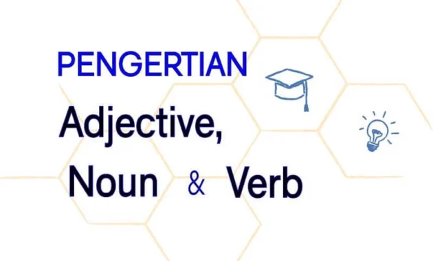 Pengertian Adjective, Noun dan Verb Dalam Bahasa Inggris