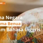 nama nama negara dalam Bahasa Inggris