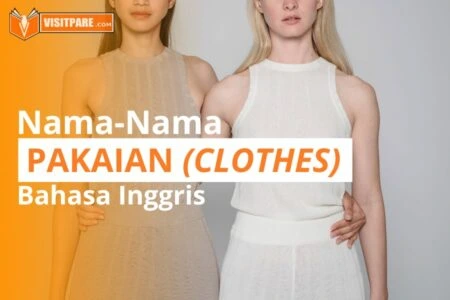 nama-nama pakaian dalam Bahasa Inggris