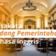 pemerintahan dalam Bahasa Inggris