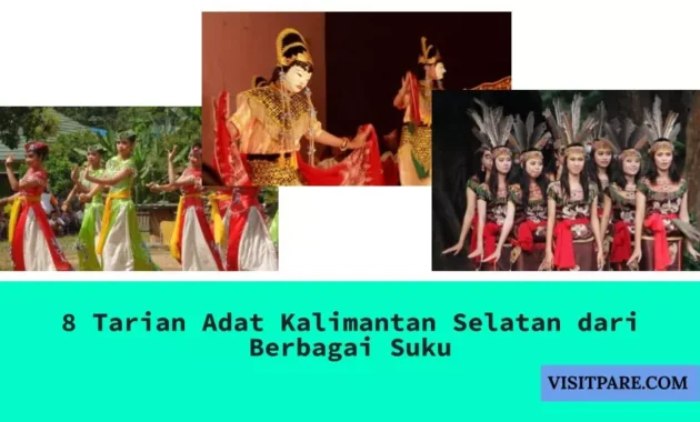 8 Tarian Adat Kalimantan Selatan dari Berbagai Suku