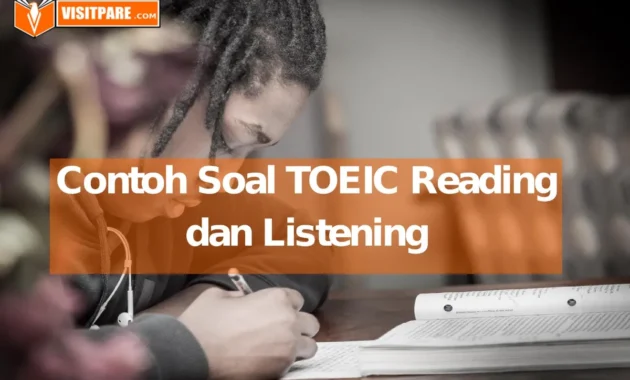Belajar Mengerjakan Contoh Soal TOEIC