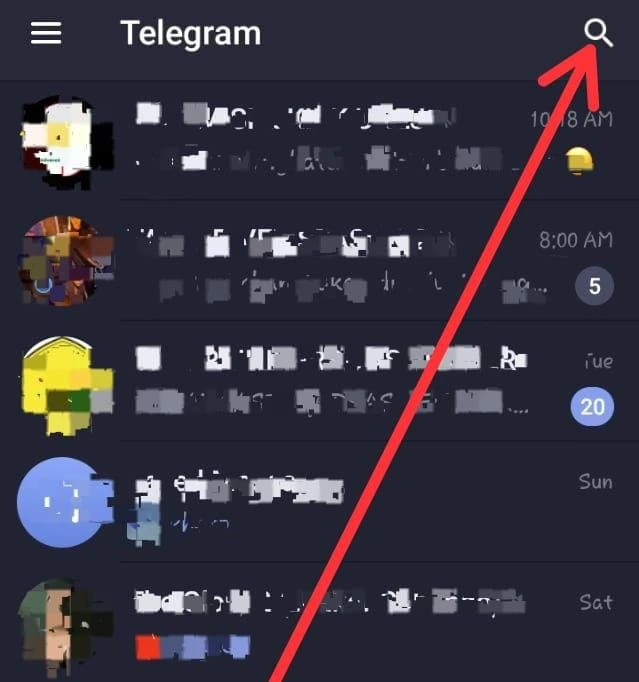 Membuka Aplikasi Telegram
