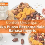 Contoh Undangan Buka Puasa Bersama dalam Bahasa Inggris yang Benar
