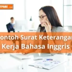 Kumpulan Contoh Surat Keterangan Kerja Bahasa Inggris