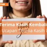 Belajar Mengucapkan terima kasih kembali dalam Bahasa Inggris