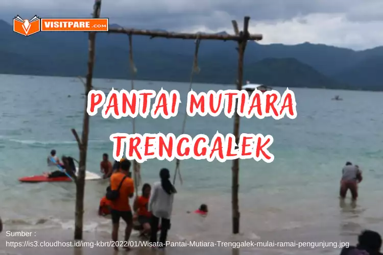 Pantai Mutiara Trenggalek Menikmati Sunset Hingga Camping