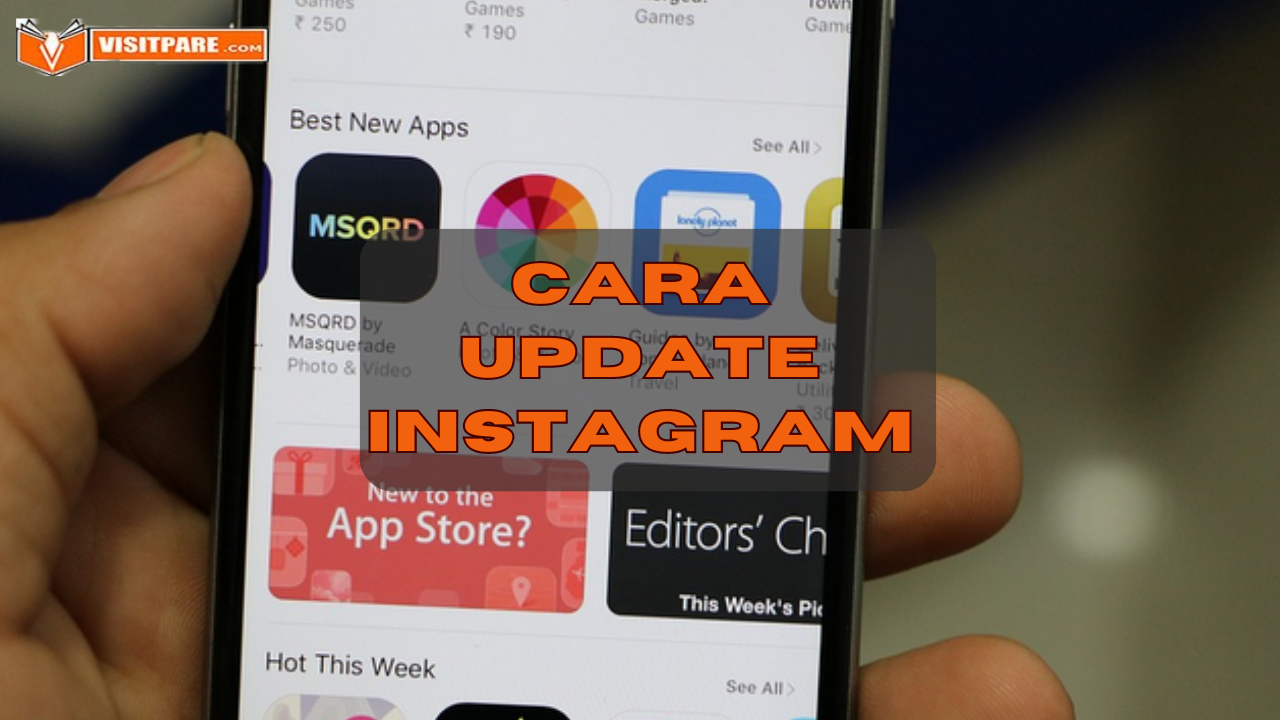 Cara Update Instagram