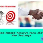 Pengertian Amanat