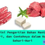 Pengertian bahan mentah
