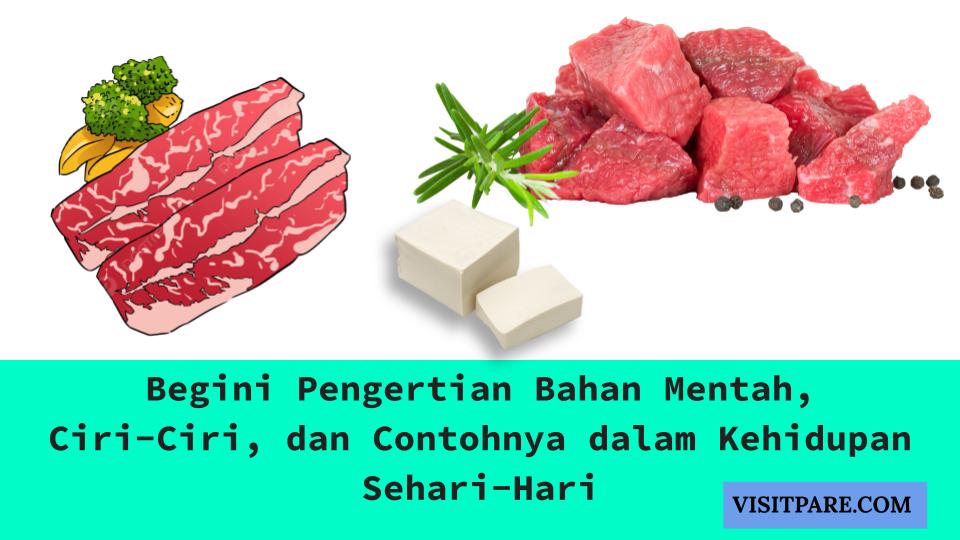 Pengertian bahan mentah