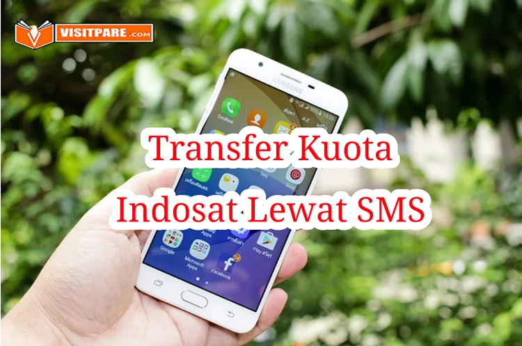 cara transfer kuota Indosat lewat SMS
