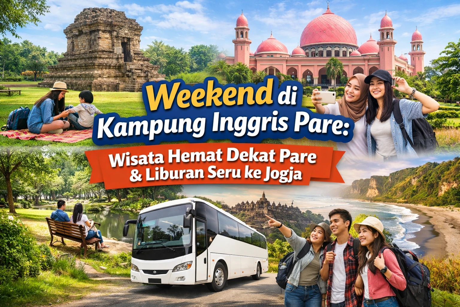 Weekend di Kampung Inggris Pare Wisata Murah Dekat Pare & Liburan Seru ke Jogja