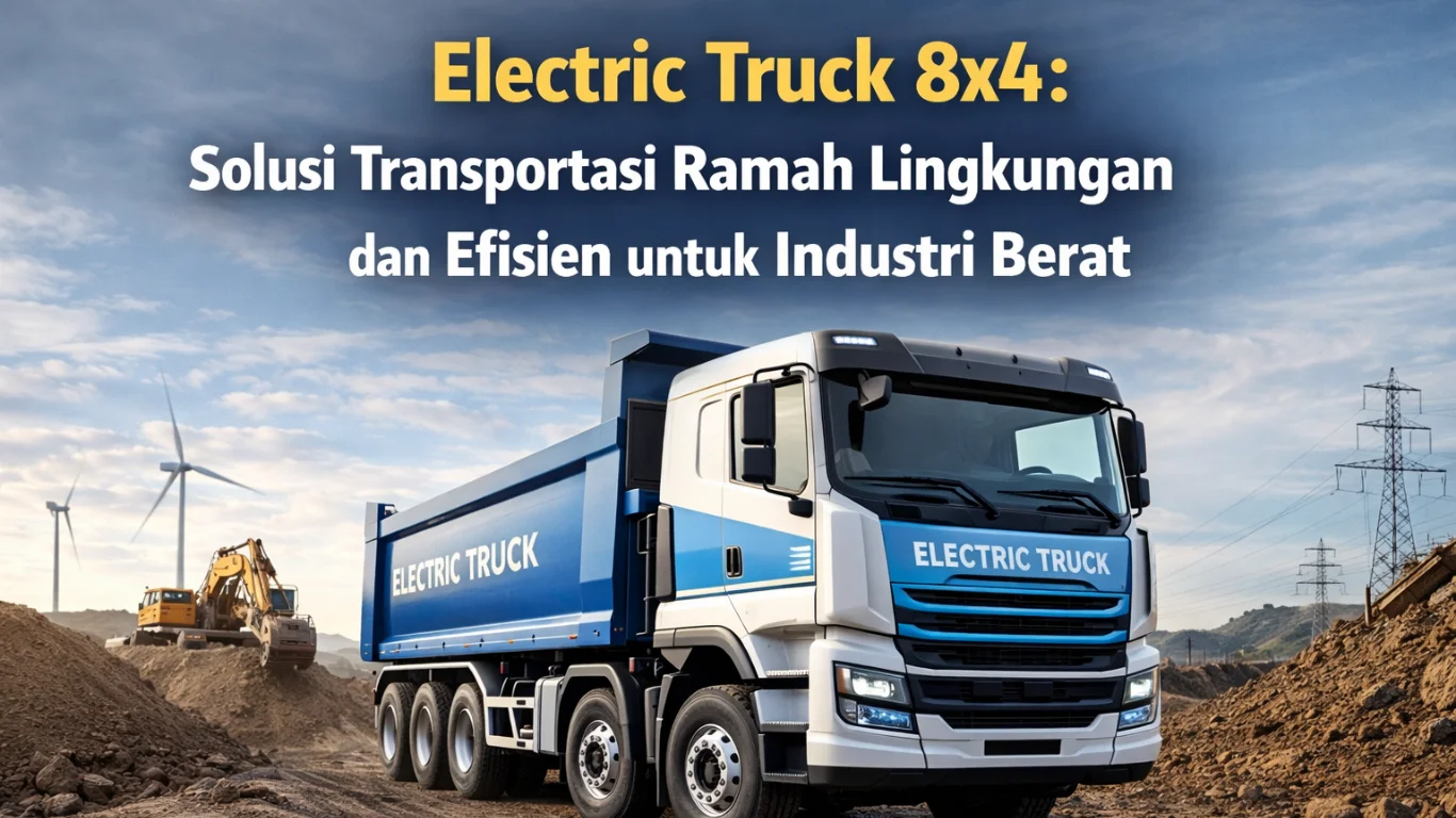 Electric Truck 8x4: Solusi Transportasi Ramah Lingkungan dan Efisien