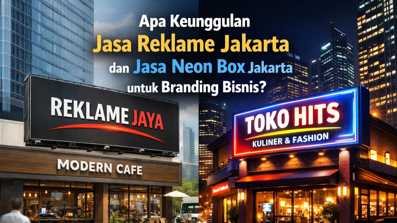 Jasa Reklame Jakarta dan Jasa Neon Box Jakarta