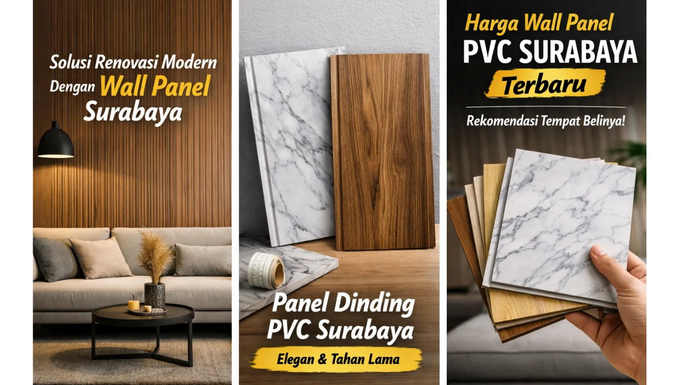Wall Panel PVC Terbaik di Surabaya? Update Harga Terbaru dan Rekomendasi Tempat Belinya