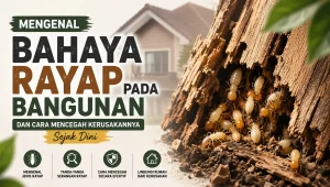 Mengenal Bahaya Rayap pada Bangunan dan Cara Mencegah Kerusakannya Sejak Dini
